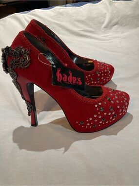 Hades Gothic High Heels, Women’s size 10, NWT!
